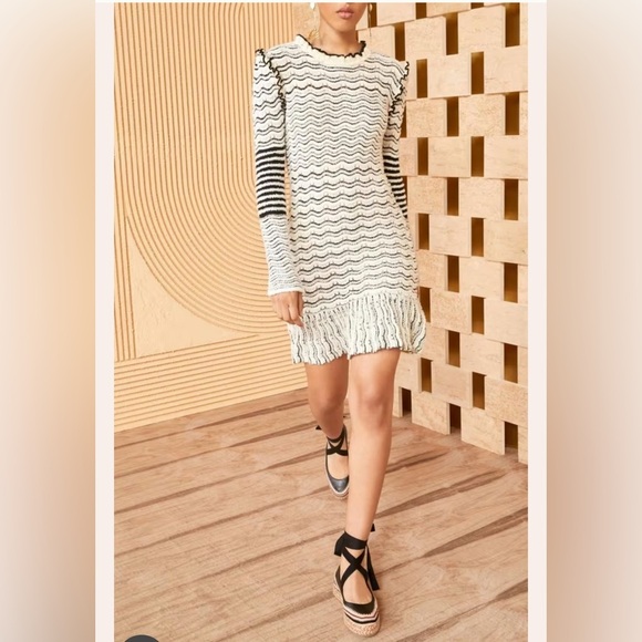 ULLA Johnson ulla johnson Roshan Dress Glacier sz small - Picture 1 of 7